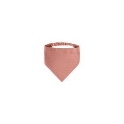 ربطة شعر موسلين مرنة - لون خوخي Muslin Elastic Hair Bandana - Peach Color