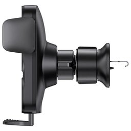 شاحن لاسلكي للسيارة من Wisdom Auto Alignment يُثبّت على فتحة تهوية السيارة (Qi - 15 واط) Wisdom Auto Alignment Wireless Car Charger, Car Air Vent Mount (Qi - 15W)