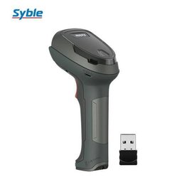 ماسح باركود سايبيل Syble XB-D70RB ثنائي الوضع 2D لاسلكي مع بطارية قابلة للإزالة وتخزين دون اتصال Syble XB-D70RB Dual-Mode 2D Wireless Barcode Scanner with Removable Battery and Offline Storage