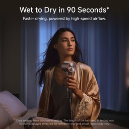 لايفن شسوار متطور مصفف ومجفف للشعر بتقنية عالية السرعة باللون البلاتينيوم LAIFEN SWIFT 4 HIGH-SPEED HAIR DRYER - Platinum