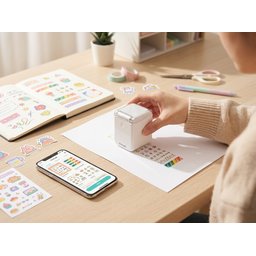 طابعة ألوان محمولة ذكية بتركيبة ملونة كاملة colored printer