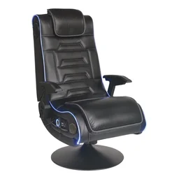 كرسي ألعاب إكس روكر إيفا برو الصوتي – أسود X Rocker Eva Pro Audio Gaming Chair (Black)