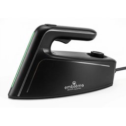 مكوى بخاري يدوي امبليوم اسود , 1500 واط موديل EM BGS4 Embleme black handheld steam iron, 1500W, model EM BGS4