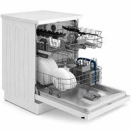 غسالة صحون هيتاشي قائمة بذاتها 14 طقم – أبيض Hitachi 14 Place Settings Freestanding Dishwasher – White