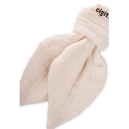 عضاضة أسنان NATUREL من قماش الموسلين والخشب الطبيعي NATUREL Wooden Muslin Teether - Natural