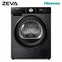 نشافة هايسنس 9 كغم بتقنية Heat Pump والتجفيف الذكي AI Dry وبرنامج Allergy Care Hisense 9kg Heat Pump Dryer with AI Dry and Allergy Care