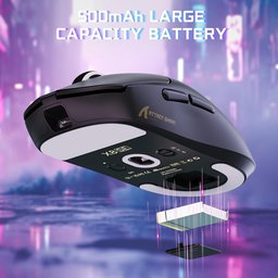 ماوس ألعاب أتاك شارك X8 SE لاسلكي ثلاثي الاتصال وقابل للشحن ATTACK SHARK X8 SE Tri-Mode Wireless Rechargeable Gaming Mouse