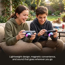 مكبر صوت مونستر Mag Flux مغناطيسي لاسلكي بقدرة 5 واط – أسود Monster Mag Flux 5W Magnetic Bluetooth Speaker – Black
