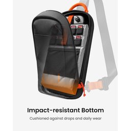 توم توك – حقيبة سفر GameOn-G49 لجهاز Switch 2 باللون الأسود GameOn-G49 Switch 2 Travel Bag Black.