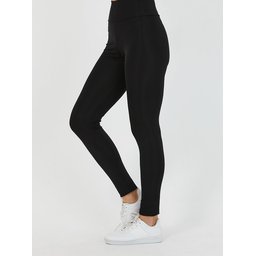 ليقنز نسائي أسود بخصر عالٍ وبتصميم ضاغط Women's Black High-Waist Shaping Leggings