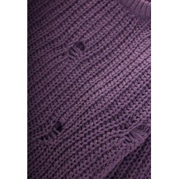 كنزة صوفية تريكو سالونيك للأطفال 2-8 سنوات - بنفسجي Selanik Knit Sweater for Kids 2-8 Years - Purple