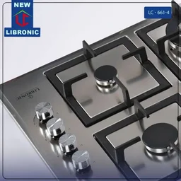 طباخ 4 مشاعل LC-661-4 Built in stove