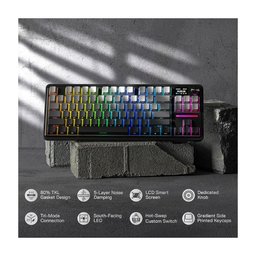 كيبورد ألعاب ميكانيكي ريدراجون K743SP RGB برو لاسلكي | إضاءة RGB، بلويتوث، للألعاب والكتابة اليومية Redragon K743SP RGB PRO Wireless Mechanical Gaming Keyboard | Bluetooth, RGB Backlighting, Gaming & Everyday Typing