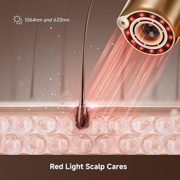 دريمي مجفف شعر Miracle Pro عالي السرعة- ذهبي Dreame Miracle Pro High-Speed ​​Hair Dryer - Gold
