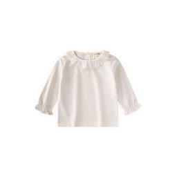 تي شيرت أطفال بياقة، موسمي، أبيض مكسور - 1-7 سنوات Kids' Collared Seasonal T-Shirt, Off-White - Ages 1-7
