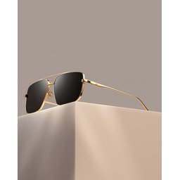 نظارات طلاء ذهب عيار 18-Olgo 18 Gold Plated-Olgo