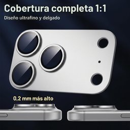 الاسم العربي: حماية عدسات كاميرا آيفون 18 برو ماكس iPhone 18 Pro Max Metal Camera Lens Protector