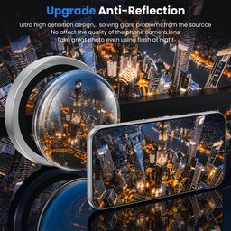حماية عدسات كاميرا آيفون 18 برو / 18 برو ماكس iPhone 18 Pro / 18 Pro Max Camera Lens Ring Protector