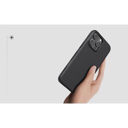حافظة نيلكن Super Frosted Shield لـهاتف ايفون 16 برو ماكس - اسود Nillkin Super Frosted Shield Pro for Apple iPhone 16 Pro Max (Without Logo cutout) - Black
