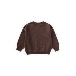 سويت شيرت Karyoka بتصميم واسع للأطفال 2-8 سنوات - بني Karyoka Oversize Sweatshirt for Kids 2-8 Years - Brown