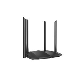 راوتر تندا AC8 لاسلكي ثنائي النطاق AC1200 بسرعة 1200Mbps مع منافذ Gigabit وأربعة هوائيات بقوة 6dBi وتقنية Wi-Fi 5 Tenda AC8 AC1200 Dual-Band Gigabit Wireless Router 1200Mbps with 4 External 6dBi Antennas