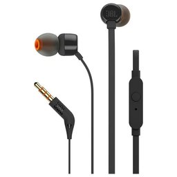 جي بي ال سماعات تون 110 داخل الاذن اسود JBL Tune 110 In-ear headphones Black