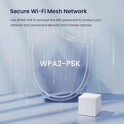 نظام تندا نوفا MW6 مكون من قطعتين Mesh Wi-Fi 5 بسرعة AC1200 مع منافذ Gigabit وتغطية تصل إلى 200 متر مربع Tenda Nova MW6 (2-Pack) AC1200 Whole Home Mesh Wi-Fi 5 System with Gigabit Ethernet Ports