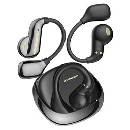مونستر - سماعة بلوتوث لاسلكية Open Ear AC390 - اسود Monster Open Ear AC390 Wireless Headphones Black