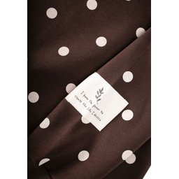 طقم سويت شيرت مخملي مع ليقنز بناتي منقط (2-10 سنوات) Velvet Sweatshirt & Leggings Set for Girls (2-10 Years) - Polka Dot