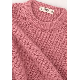 طقم تريكو سيلانيك للأطفال 1-5 سنوات - وردي بودرة Selanik Knitwear Set for Kids 1-5 Years - Powder Pink