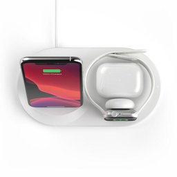 حامل شحن لاسلكي بوست جارج ثلاثة في واحد BoostCharge 3-in-1 Wireless Charger for Apple Devices