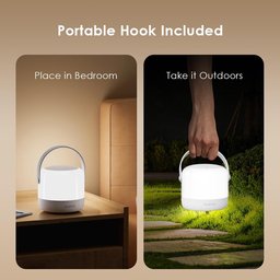 مصباح ليلي Oraimo SmartLamp Go بإضاءة RGB وقدرة 4.5 واط – أبيض Oraimo SmartLamp Go 4.5W RGB Night Light - White
