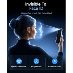 حماية شاشة آيفون 18 برو بتقنية الخصوصية مع أداة تثبيت iPhone 18 Pro Privacy Screen Protector with Installation Kit