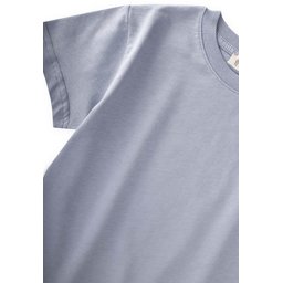 تي شيرت أزرق للأطفال بتفاصيل ملصق، 2-10 سنوات Kids' Blue T-Shirt with Label Detail, 2-10 Years