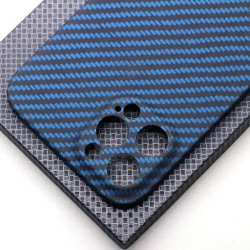 كفر كاربون مقاوم للايفون Aramid Carbon Fiber Wireless Charging Phone Case for iPhone