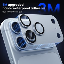 حماية عدسات كاميرا آيفون 18 برو ماكس iPhone 18 Pro Max Metal Camera Lens Protector