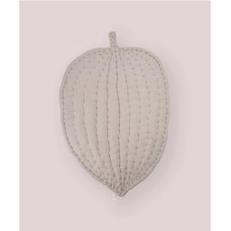 مفرش لعب أطفال من الموسلين بتصميم ورقة شجر 105x80 سم - لون فيزون Muslin Leaf Baby Play Mat 105x80 cm - Vizon
