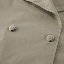 جاكيت ترنش قصير short trenchcoat