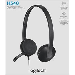 لوجيتك سماعة رأس USB طراز H340 Logitech H340 USB Headset