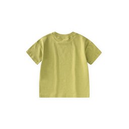 تي شيرت أطفال بطبعة شعار - ليموني Kids' Slogan Print T-Shirt - Lime