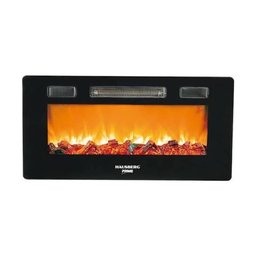 مدفأة حائط كهربائية رقمية هاوسبيرغ Hausberg – أسود HAUSBERG HB-8225NG Electric Digital Wall Fireplace - Black