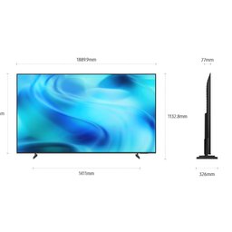 تلفزيون سامسونج Samsung بشاشة 50 بوصة بدقة 4K Ultra HD بتردد 60 Hz تلفاز ذكي Tizen LED – أسود Samsung U8000H Television - 50 Inch - 4K Ultra HD - 60 Hz - Smart Tizen TV - LED - Black