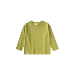 تي شيرت أطفال بيزك موسمي 2-10 سنوات - ليموني Kids' Basic Seasonal T-Shirt 2-10 Years - Lime