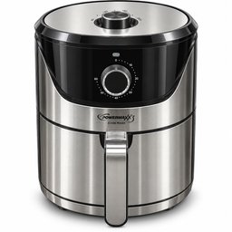 قلاية هوائية باور ماكس كوك ماكس سعة 7 لتر – 1800 واط – أسود وسلفر PowerMaxx Cook Maxx Air Fryer 7L – 1800W – Black & Silver
