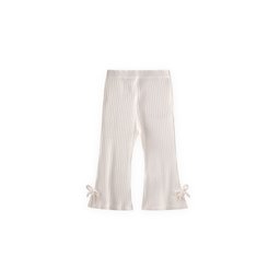 بنطال ليقنز أطفال بقصة أرجل واسعة - أوف وايت (2-8 سنوات) Kids Flared Leggings - Off-White (2-8 Years)