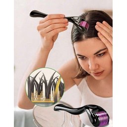 ديرما رولر بـ 540 إبرة للعناية بالبشرة – Derma Roller System Derma Roller System – 540 Needles Microneedle Roller