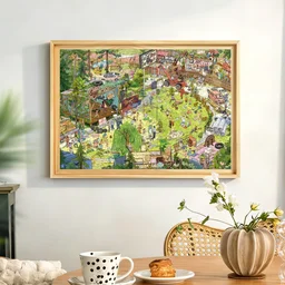 وحدة أحجية بازل بوتوب مكونة من 1000 قطعة - ماونتن Botop Puzzle 1000 pcs Mountain
