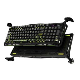 لوحة مفاتيح GravaStar Mercury K98 Pro الميكانيكية اللاسلكية – أسود فانتوم (GSK98PRO-GM) GravaStar Mercury K98 Pro Wireless Mechanical Gaming Keyboard – Phantom Black (GSK98PRO-GM)