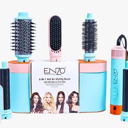 مجموعة تصفيف الشعر الكاملة 6 في 1 6-IN-1 Hot Air Styling Brush
