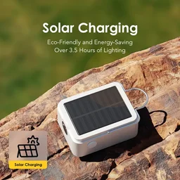 مصباح Oraimo SmartLamp Solar يعمل بالطاقة الشمسية ببطارية 450 مللي أمبير – عبوة قطعتين – أبيض Oraimo SmartLamp Solar 450mAh Solar Light 2 Pack - White